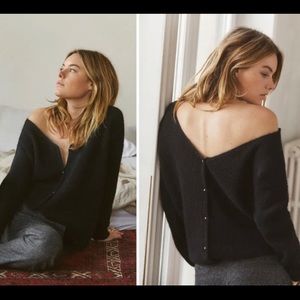 Sezane black barry xs